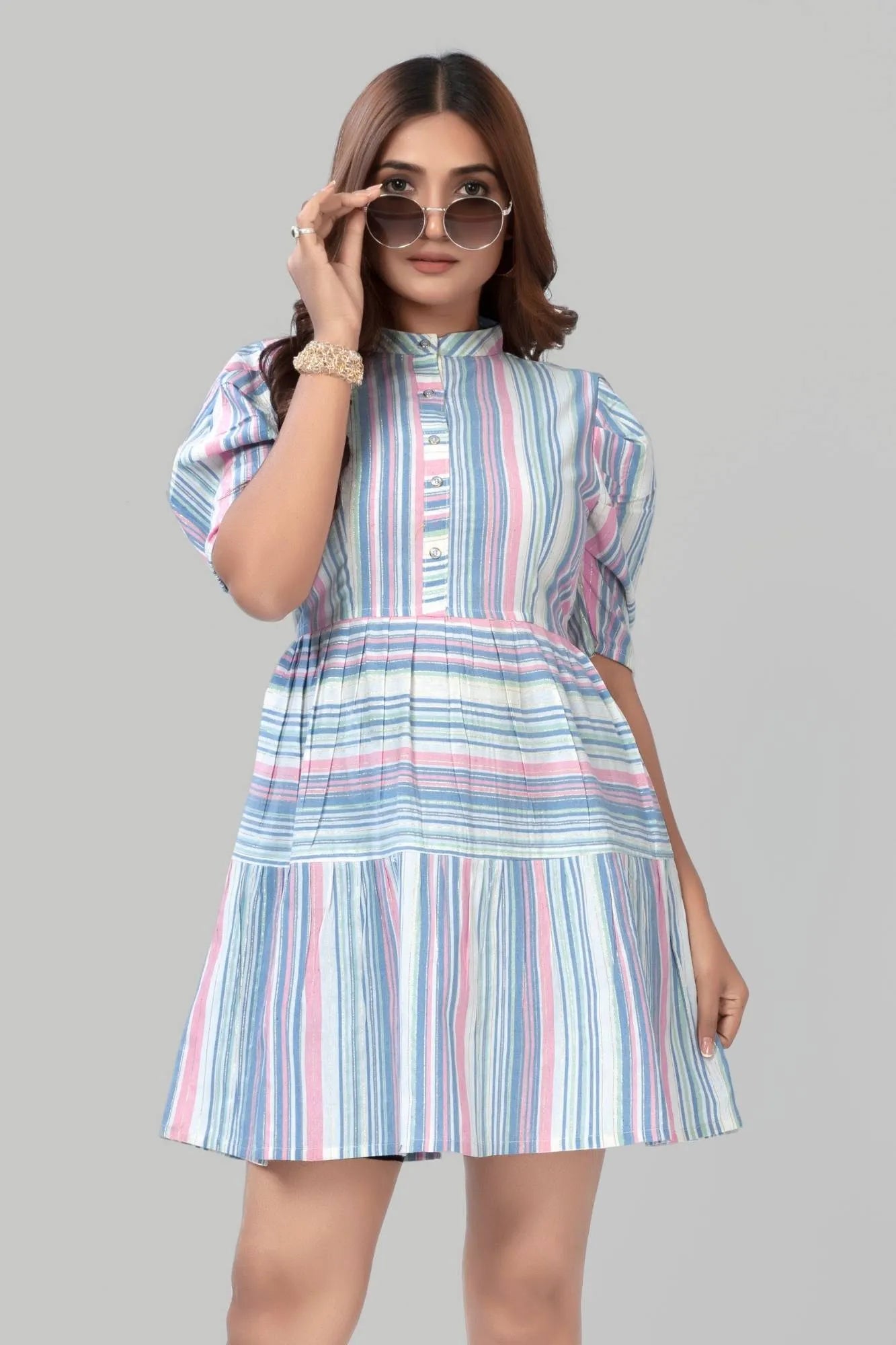 Buy Women Striped Dresses Online In India