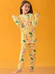 Girls daily wear t shirt and pants set from Zelzis

