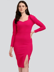 Stylish Knee-Length Party Wear Dress by Zelzis
