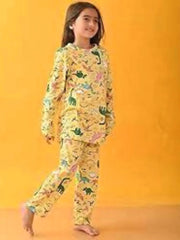 Zelzis fashionable cotton co ord set for girls

