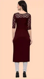 chic maroon kurtis perfect for any occasion







