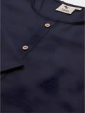 fashionable blue cotton kurti made in India for women







