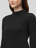 Made in India black high low polyester western bodycon dress by ZELZIS

