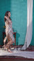 Women’s peach cotton kurta with delicate patterns

