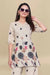 Women’s Black Floral Printed Ethnic Co-ord Set | Kurta & Palazzo Set for Casual and Festive Wear